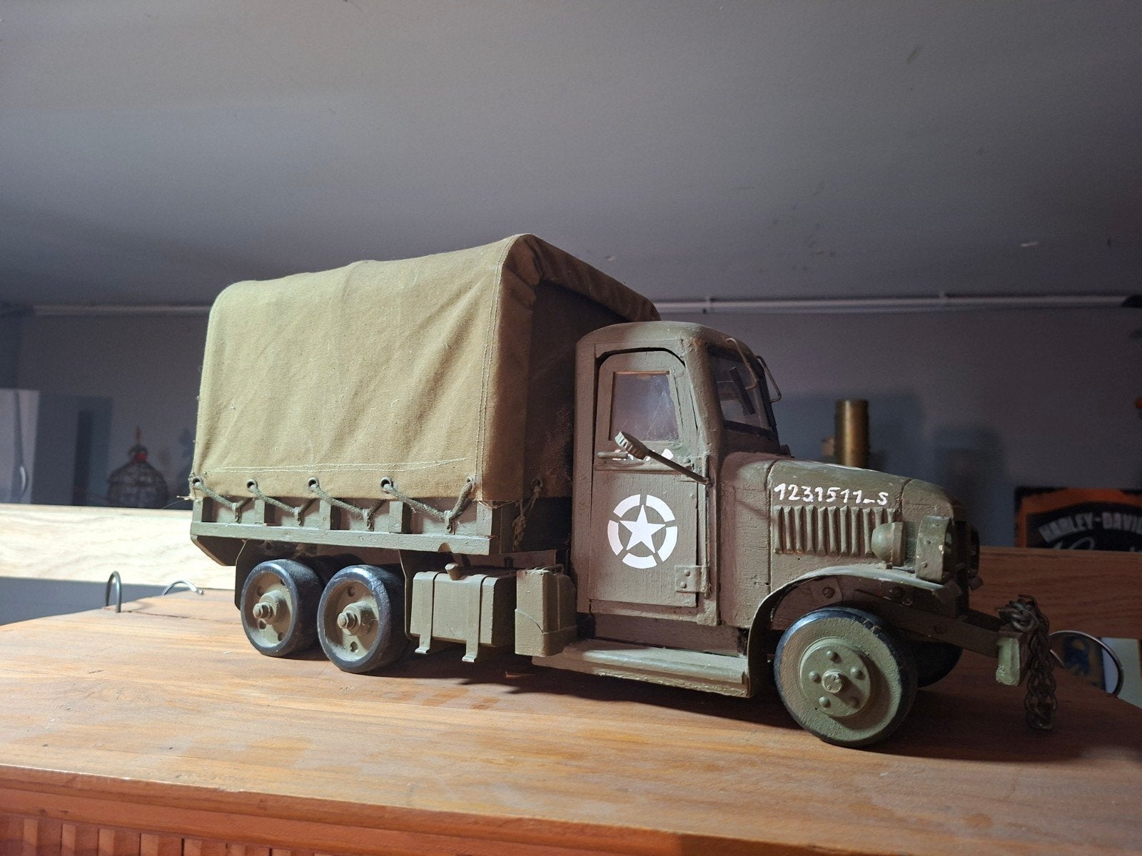 Modèle GMC en bois, Collections, Enlèvement, Armée de terre