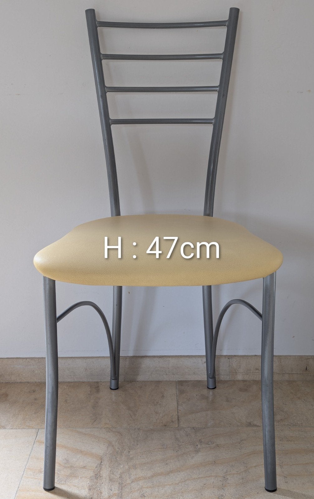 Lot de 6 chaises, Autres couleurs, Synthétique, Comme neuf, Enlèvement