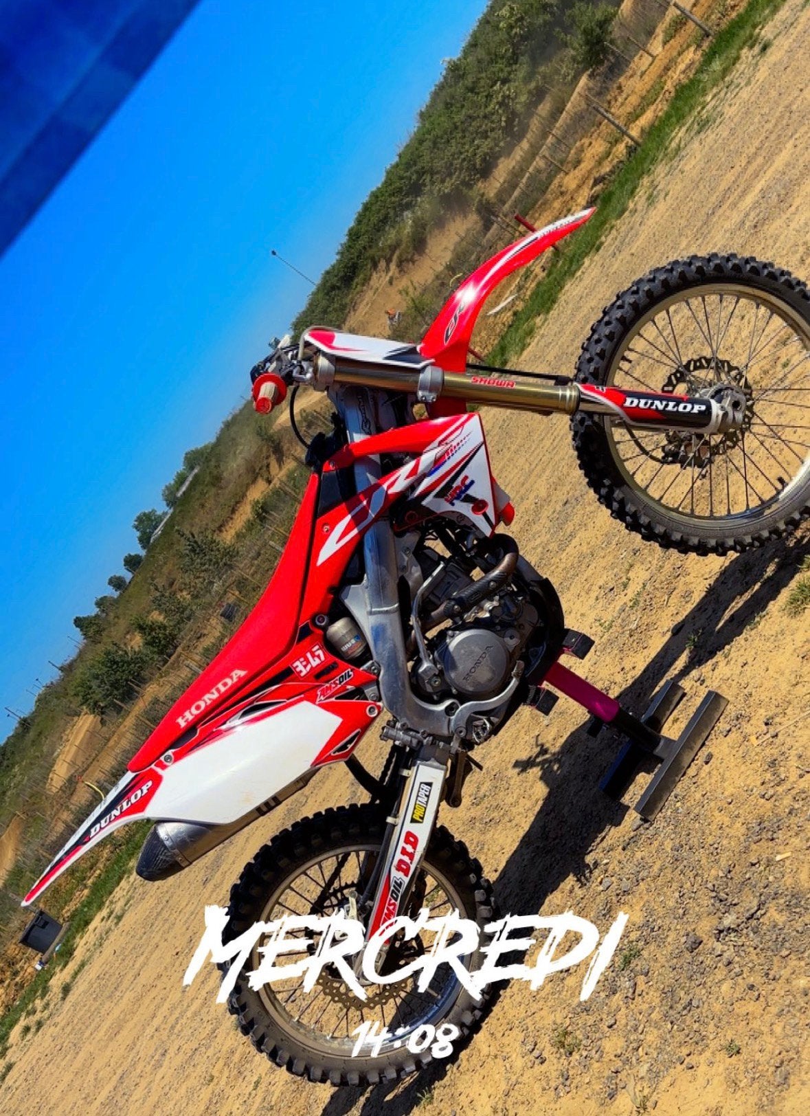 Crf 250R, Enlèvement, Comme neuf, Honda