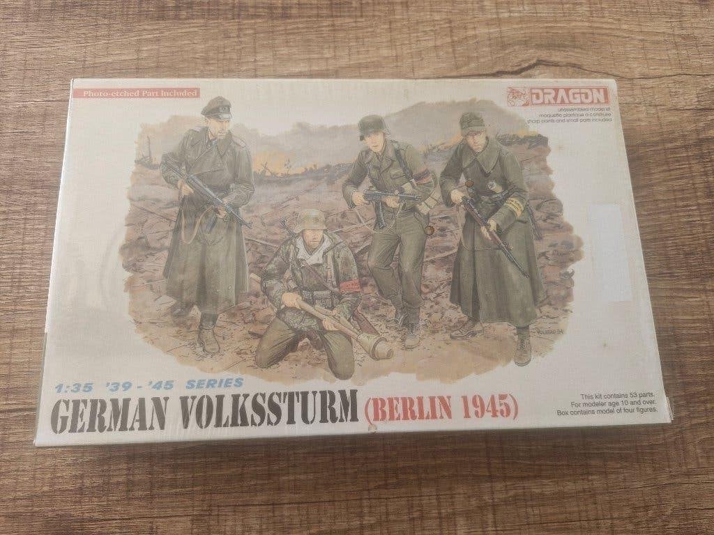 Dragon 1/35 German Volkssturm Berlin 1945, Ophalen of Verzenden, Nieuw, 1:35 tot 1:50, Figuur of Figuren