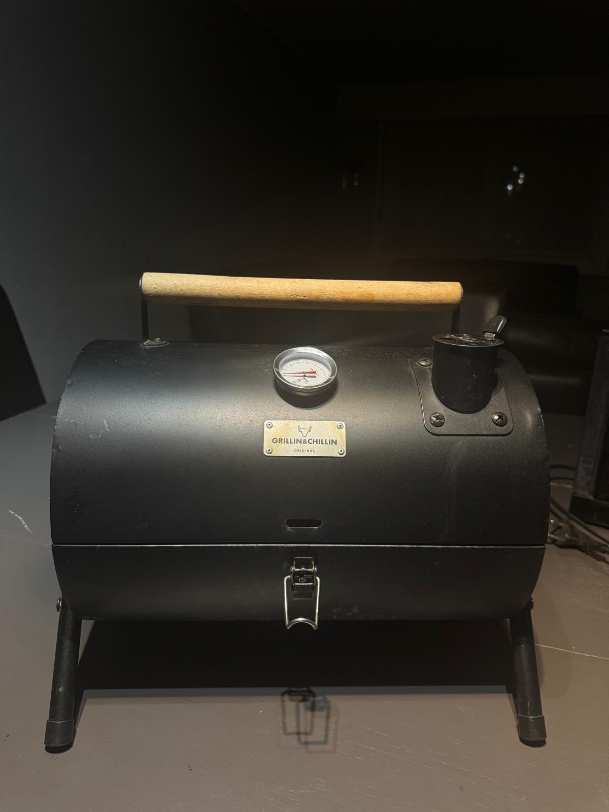 Mini bbq chill & grill, Ophalen