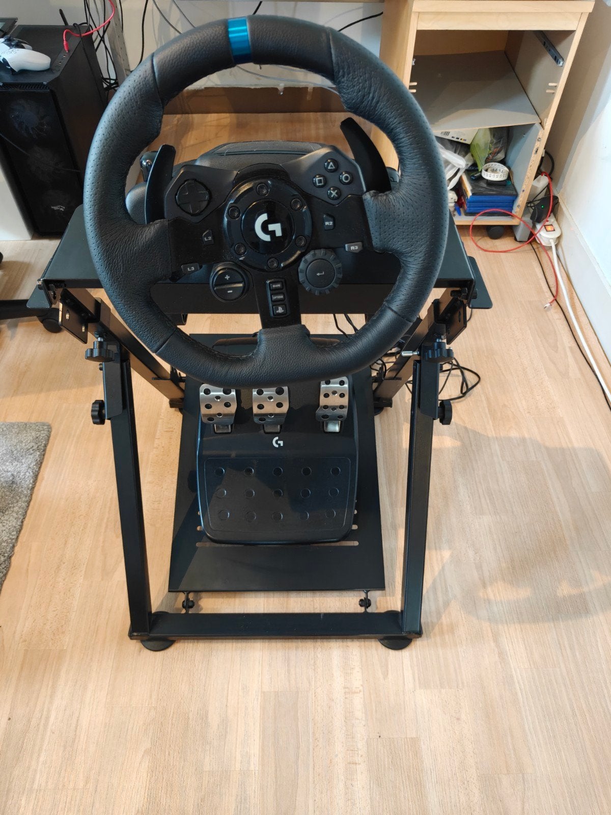 Pack Volant Logitech G29 G293 + Pédales + Support GTPlayer, Enlèvement, Comme neuf, Volant ou Pédales, PlayStation 5