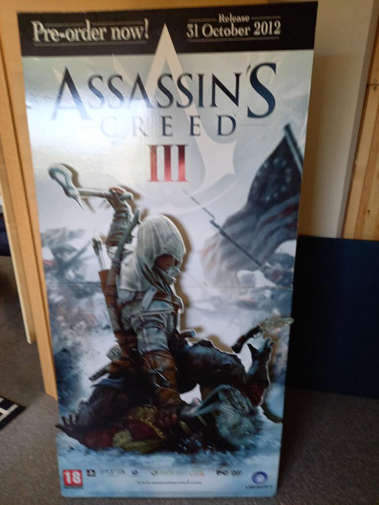 assassins creed promo display stand, Games en Spelcomputers, Games | Sony PlayStation 5, Zo goed als nieuw, Avontuur en Actie