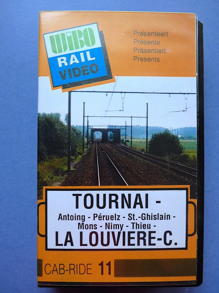 SNCB - Tournai - La Louvière Centre - Train IR n2186 - 1992, Enlèvement ou Envoi, Utilisé, Train, Autres types