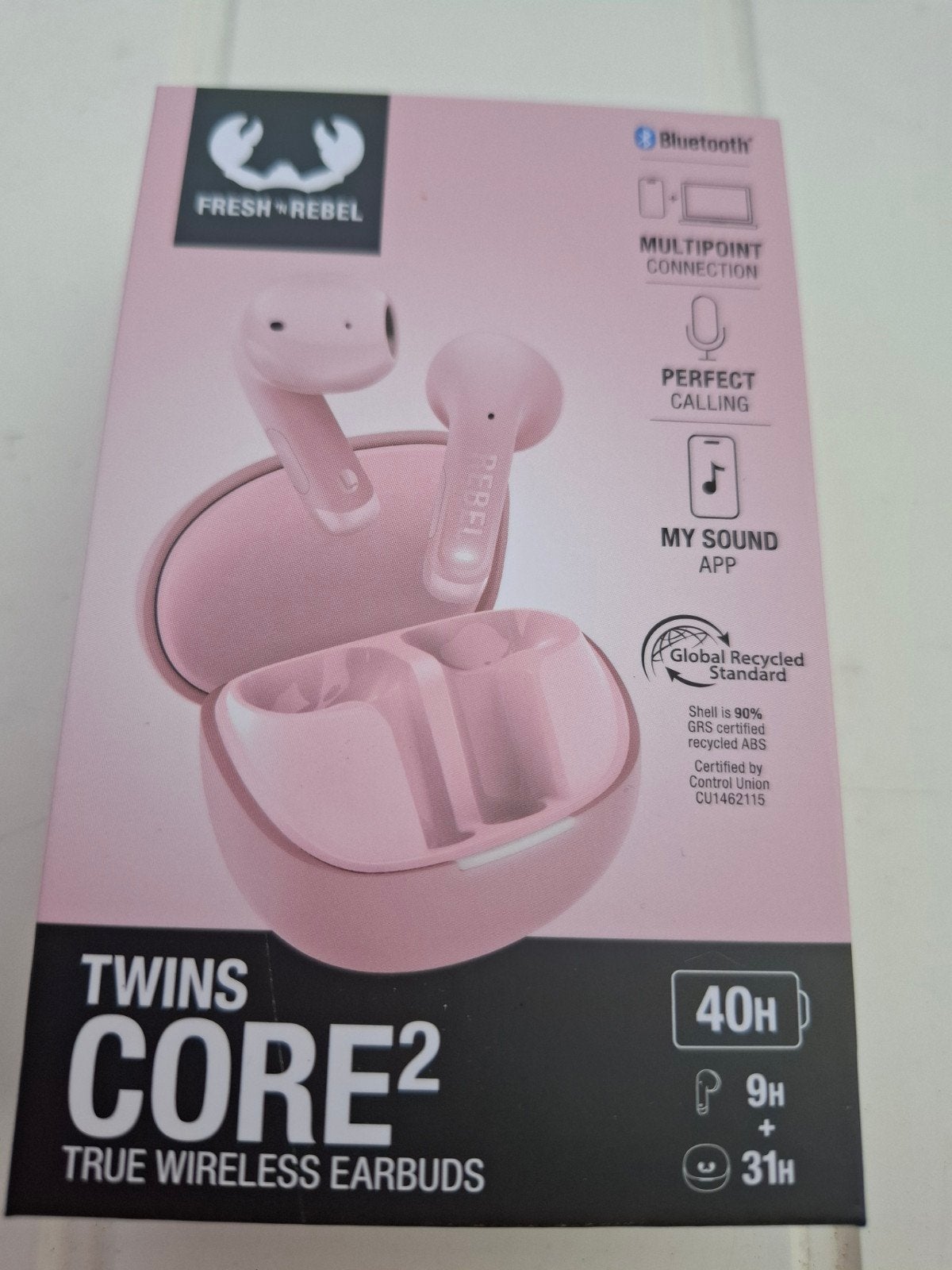 Hama Twins Core 2, TV, Hi-fi & Vidéo, Fresh 'n Rebel, Rose, Enlèvement ou Envoi, Bluetooth