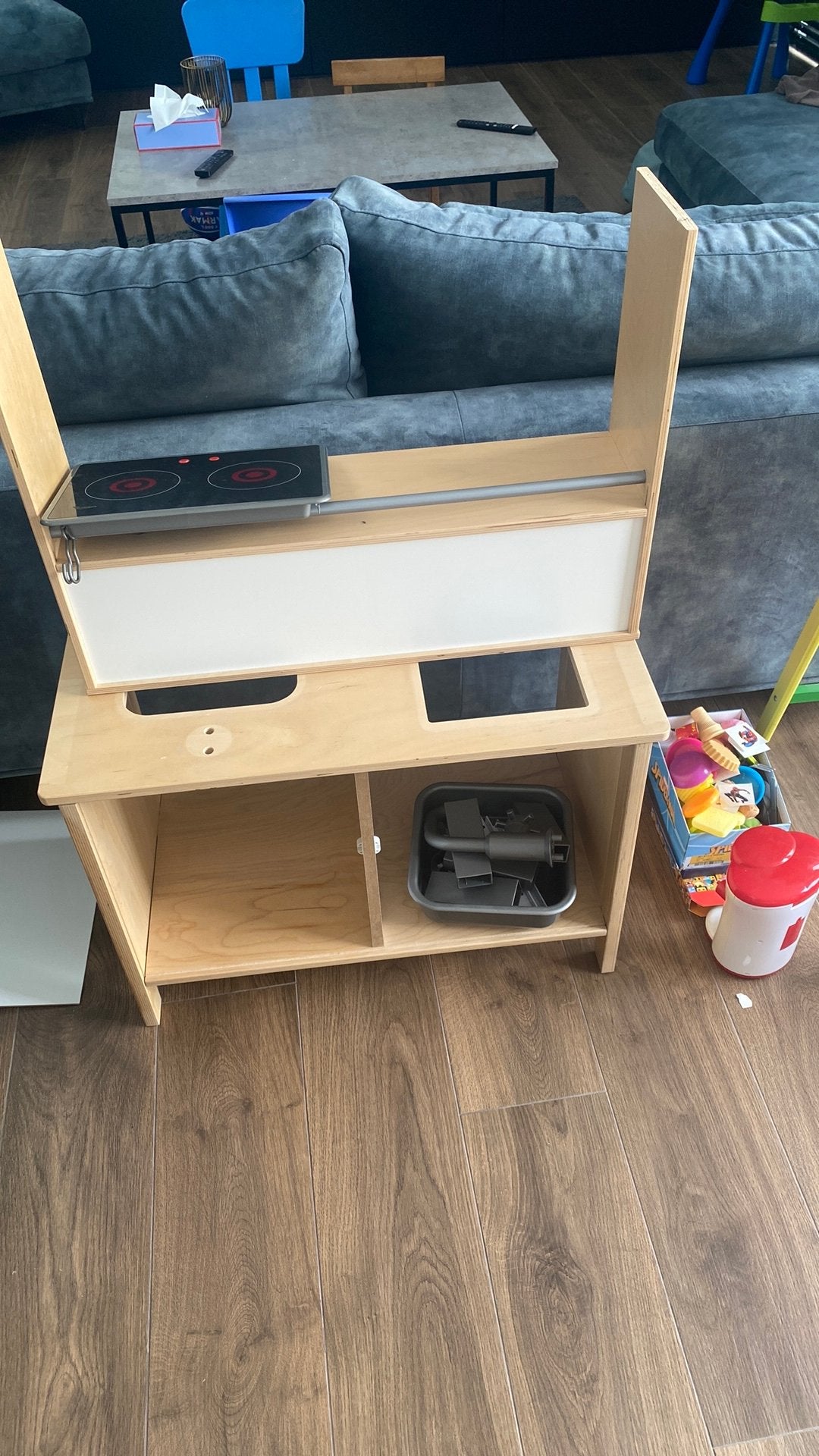 Keukentje met veel attributen, Kinderen en Baby's, Ophalen, Gebruikt