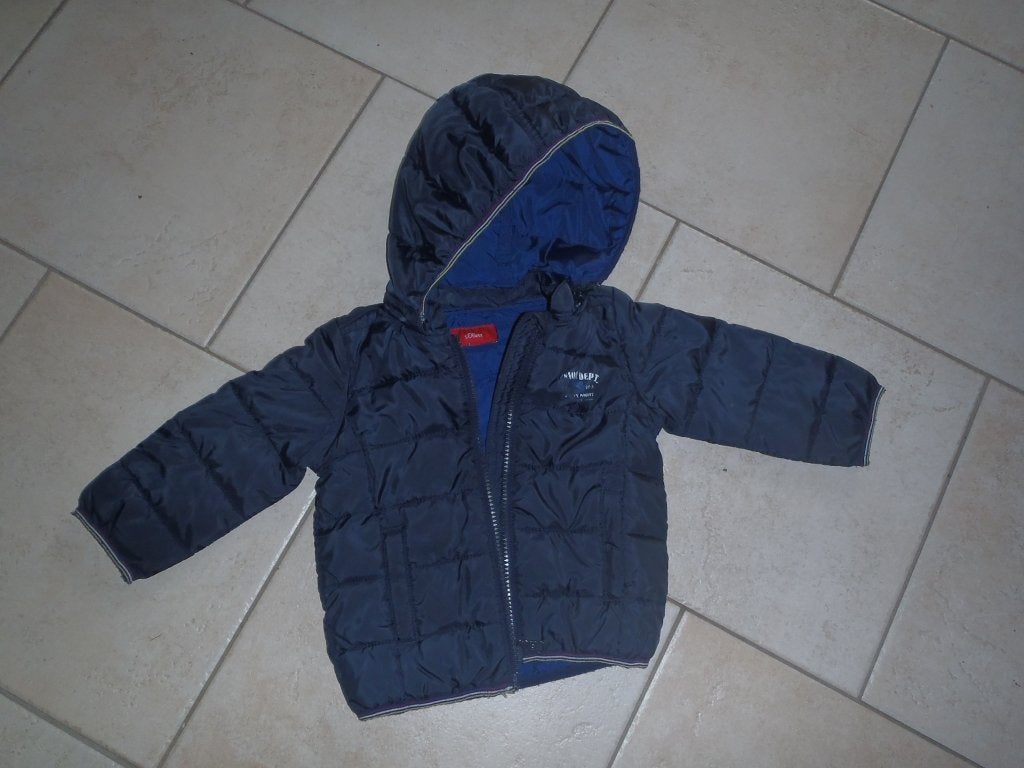 manteau bleu taille 74, Enfants & Bébés, Enlèvement ou Envoi, Comme neuf, Garçon, Manteau