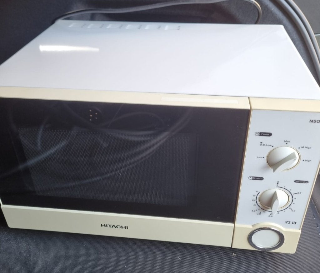 Microgolfoven hitachi,  MS023, Huis en Inrichting, Keuken | Keukenbenodigdheden, Ophalen, Zo goed als nieuw
