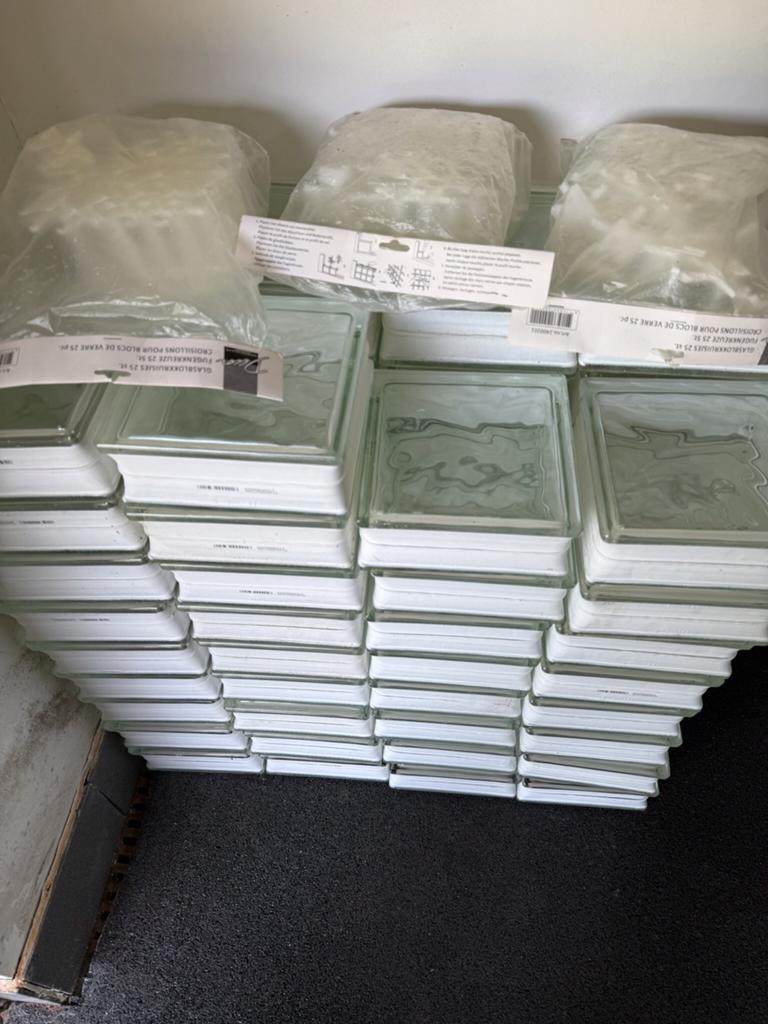 Glasdallen nieuw 70 stuks met toebehoren, Ophalen, Nieuw, 8 tot 12 cm