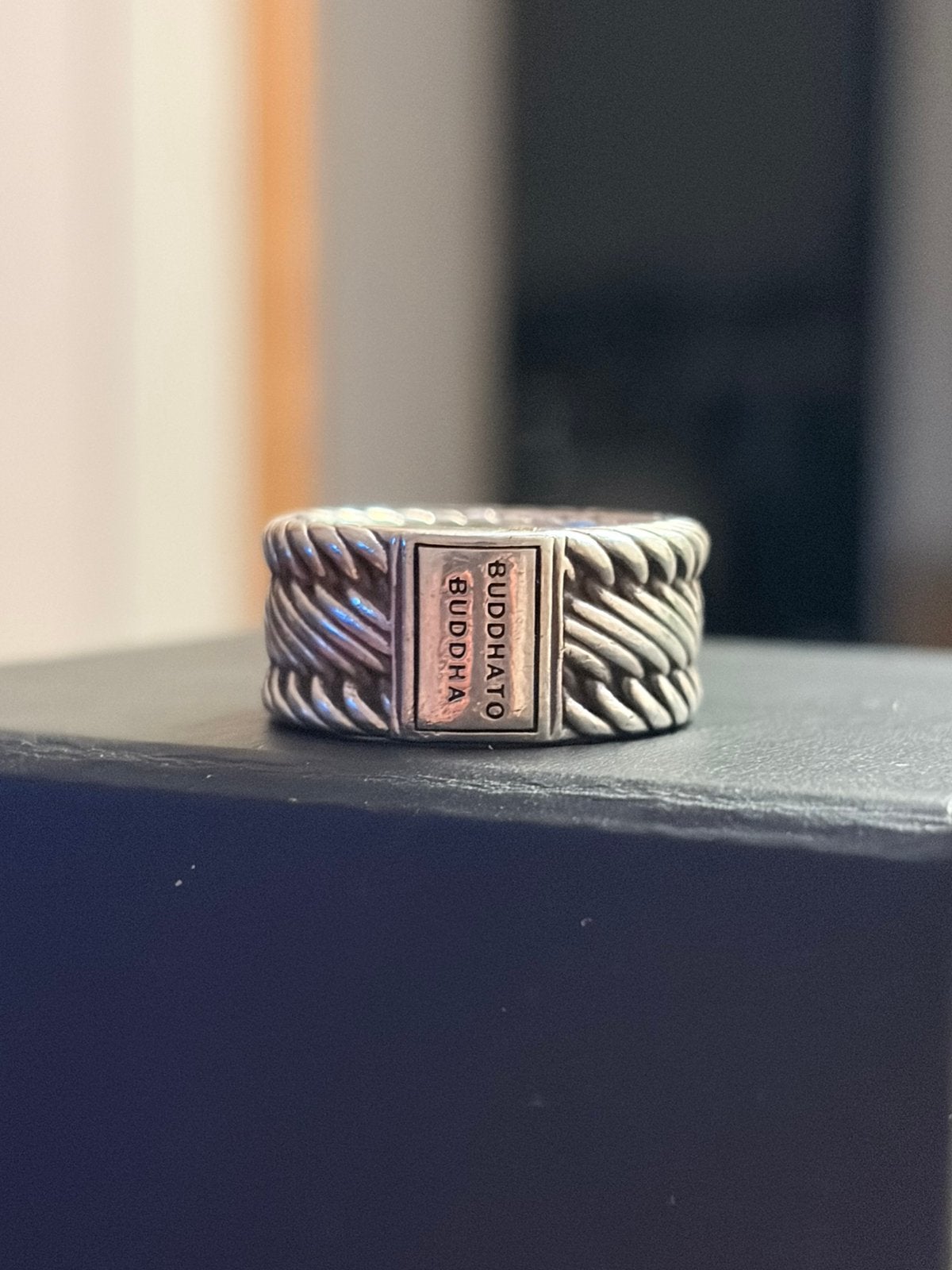 Originele Buddha to Buddha Edwin Small Ring Maat 17 (Zilver), Enlèvement ou Envoi, Comme neuf, Argent, Argent