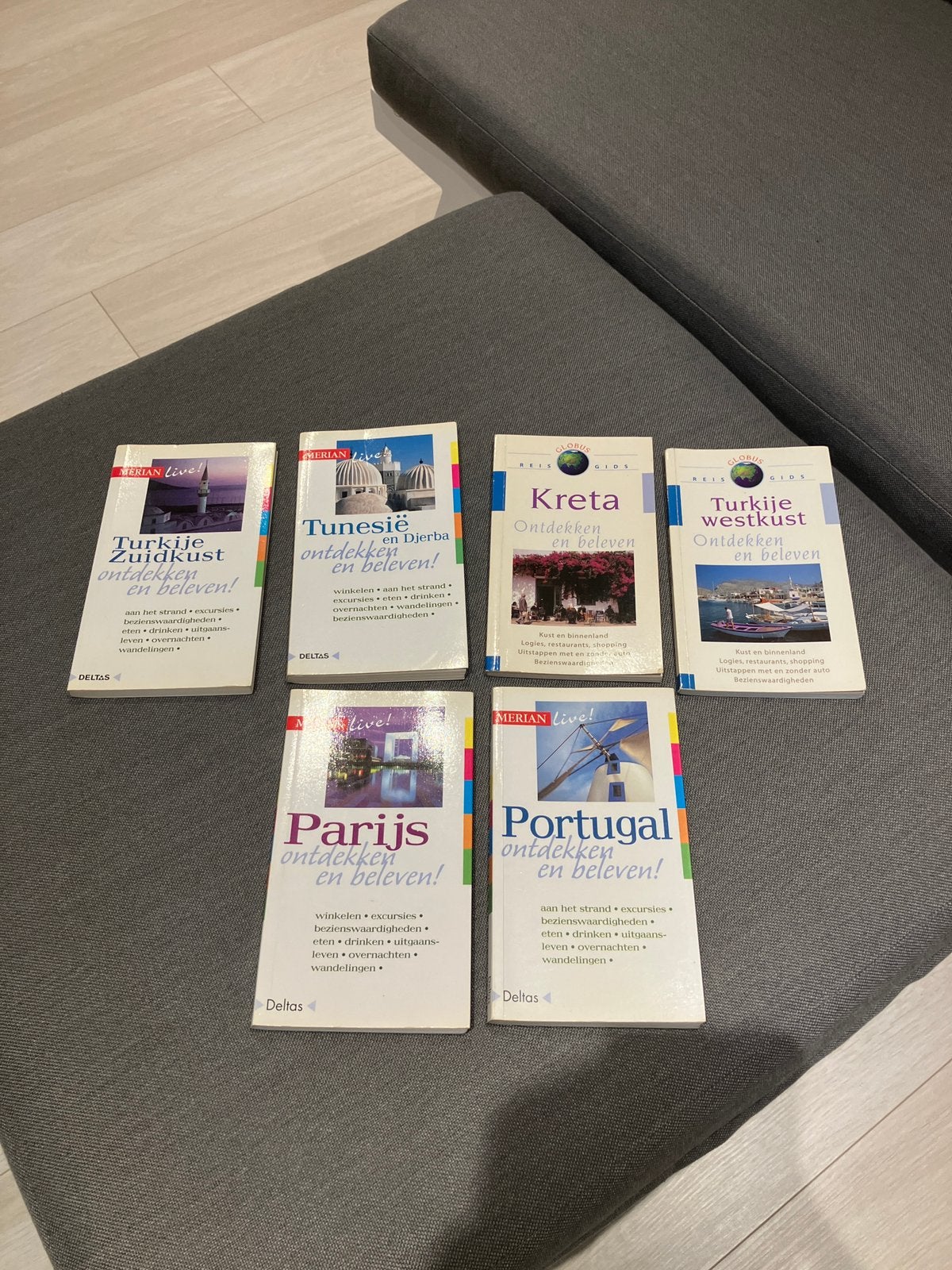 Pakket van 6 reisgidsen voor citytrips en vakantie, Ophalen of Verzenden, Gelezen