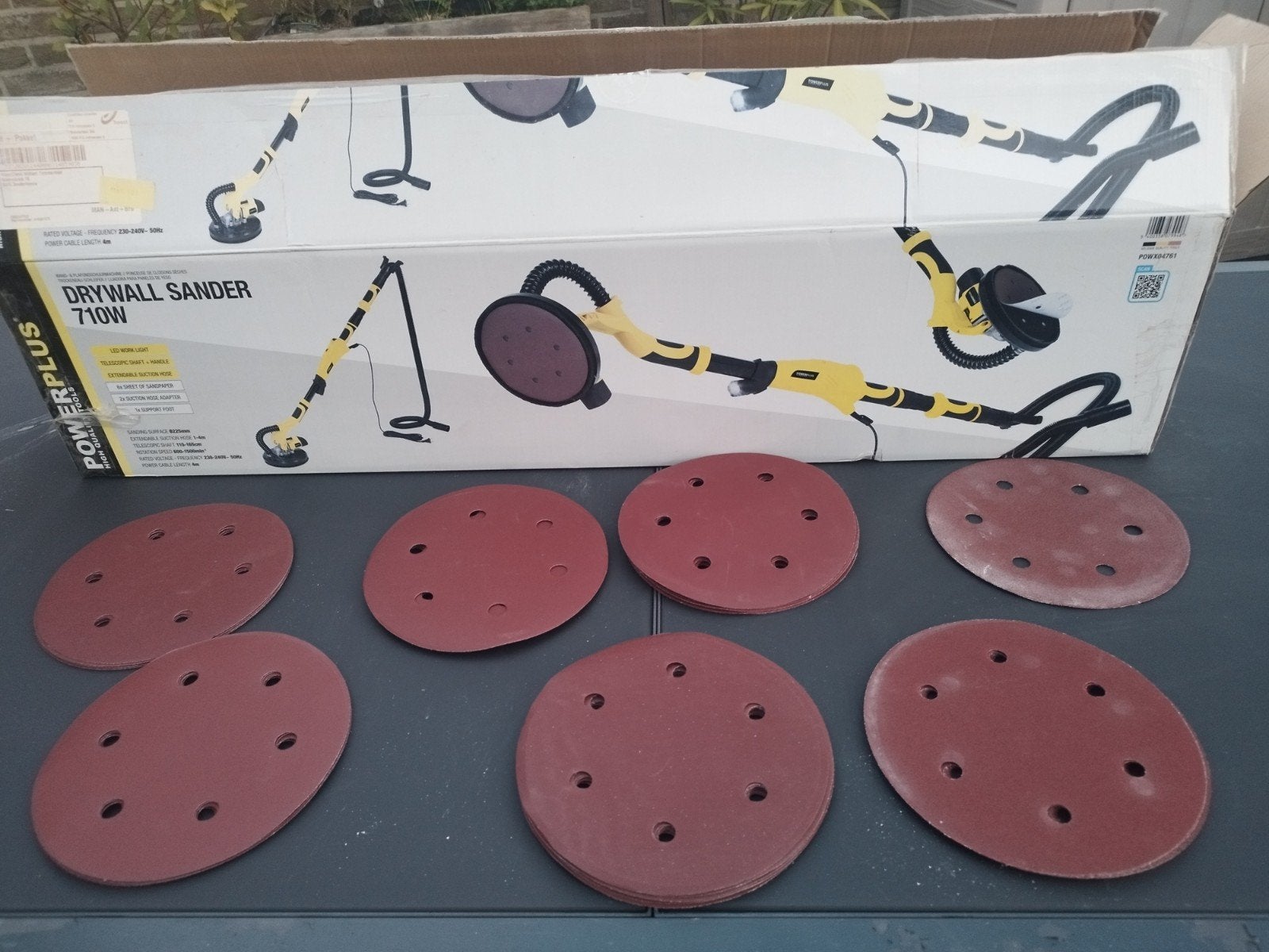 35 schuurschijven voor wand en plafond schuurmachine 225 mm, Doe-het-zelf en Bouw, Gereedschap | Schuurmachines, Ophalen of Verzenden