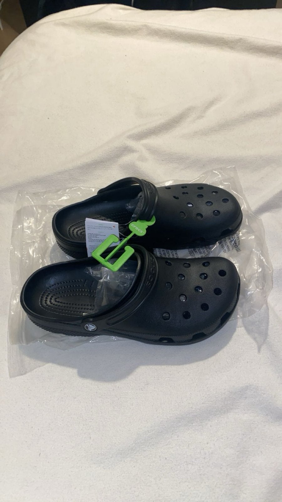 Nieuwe orginele zwarte crocs, Ophalen, Zo goed als nieuw