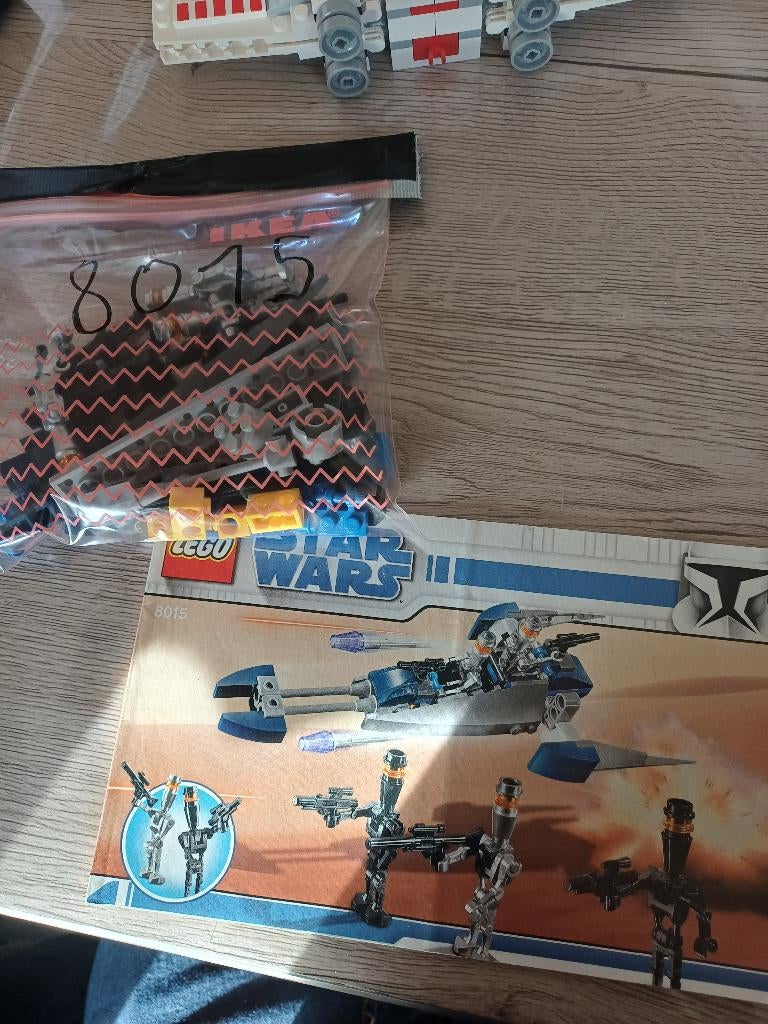 Lego star wars: 8015 assassin droid battle pack, Enlèvement, Comme neuf, Ensemble complet, Lego