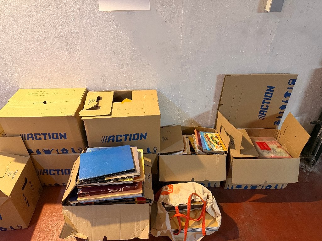 Grand lot de livres, 7 à 8 cartons, à emporter, Livres, Enlèvement, Utilisé, Autres sujets/thèmes, Divers