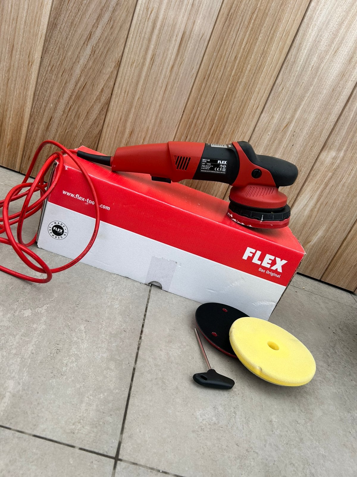 Poliermachine Flex XFE 7-15, Ophalen, Zo goed als nieuw