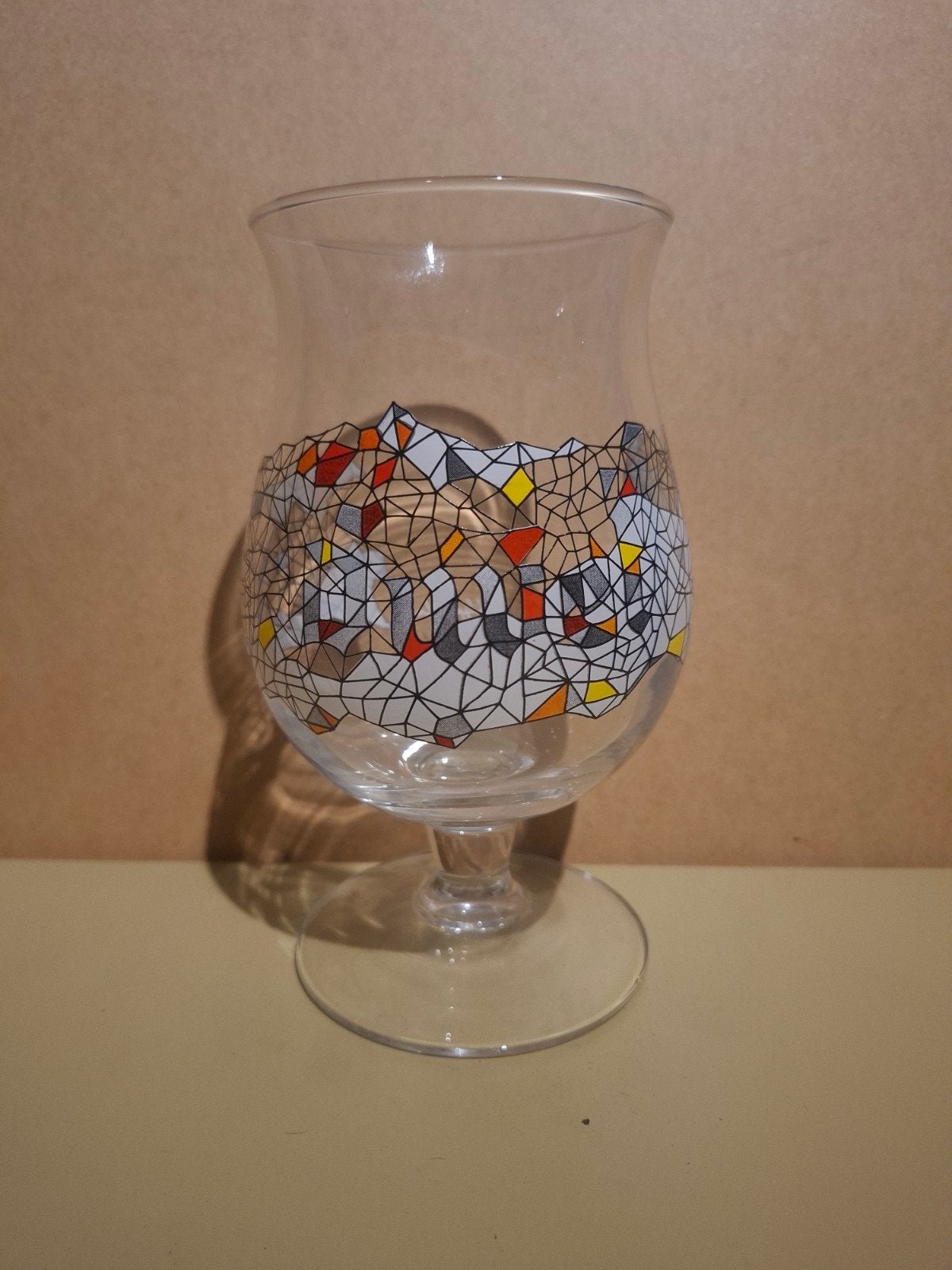 Verre Duvel Philippe Debongnie, Collections, Verres & Petits Verres, Enlèvement ou Envoi