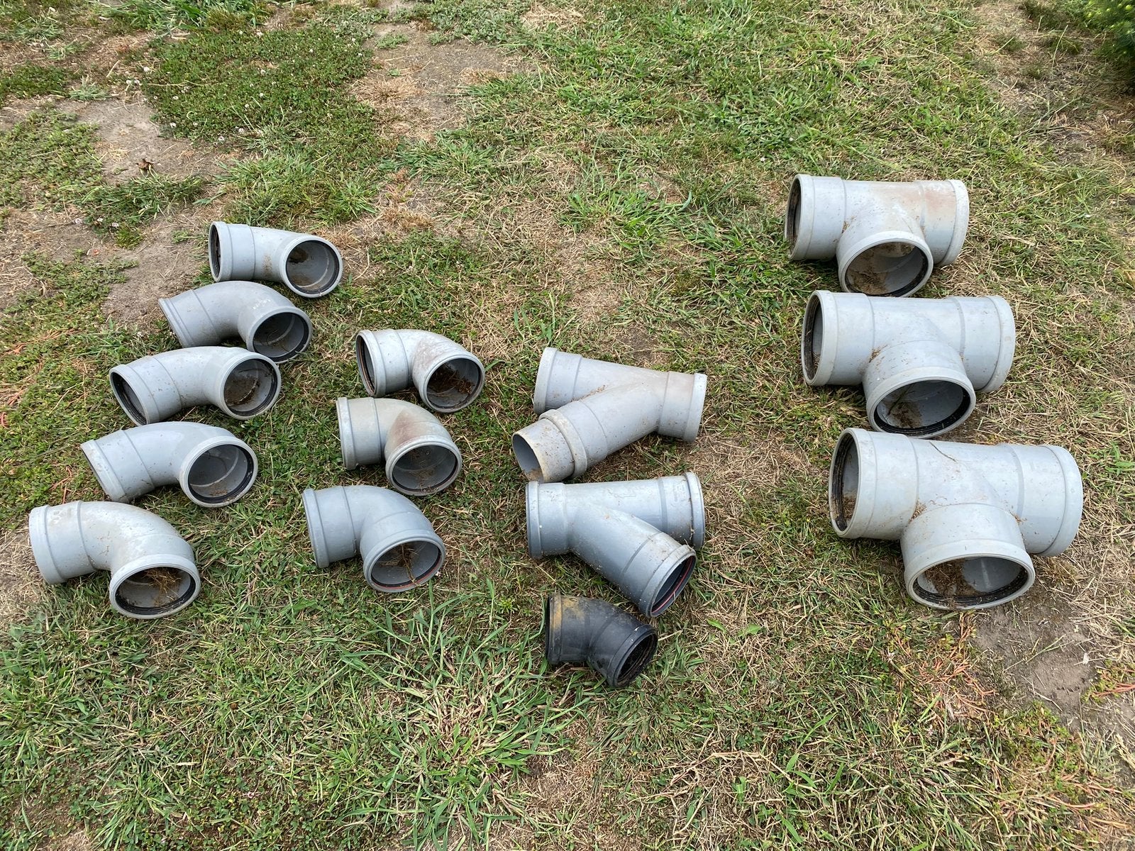 Verschillende nieuwe koppelstukken voor afvoerbuizen, Ophalen of Verzenden, Nieuw