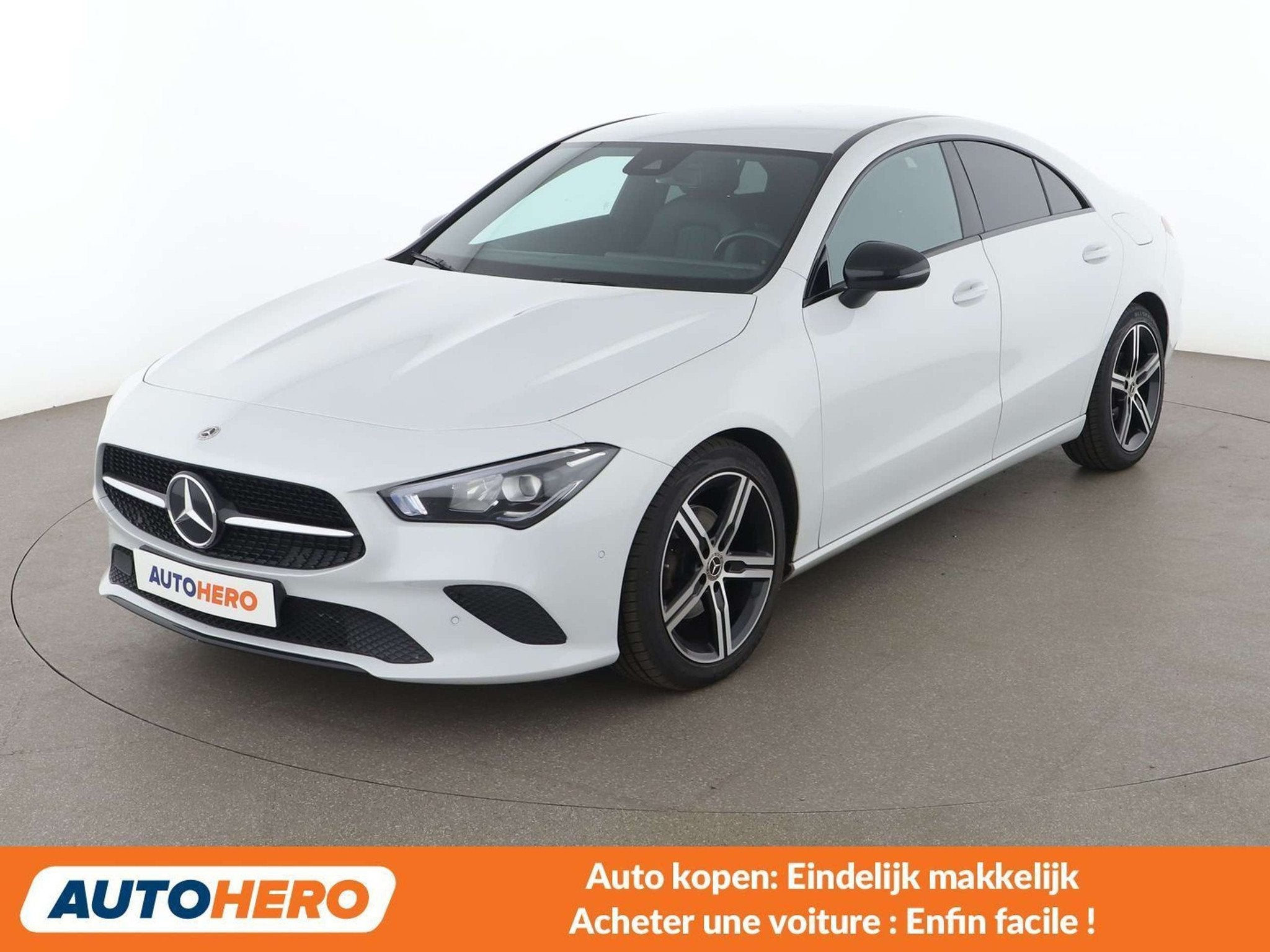 Mercedes-Benz CLA-Klasse 180 CLA 180 Progressive (bj 2022), Auto's, Gebruikt, 136 pk, Overige brandstoffen, Wit