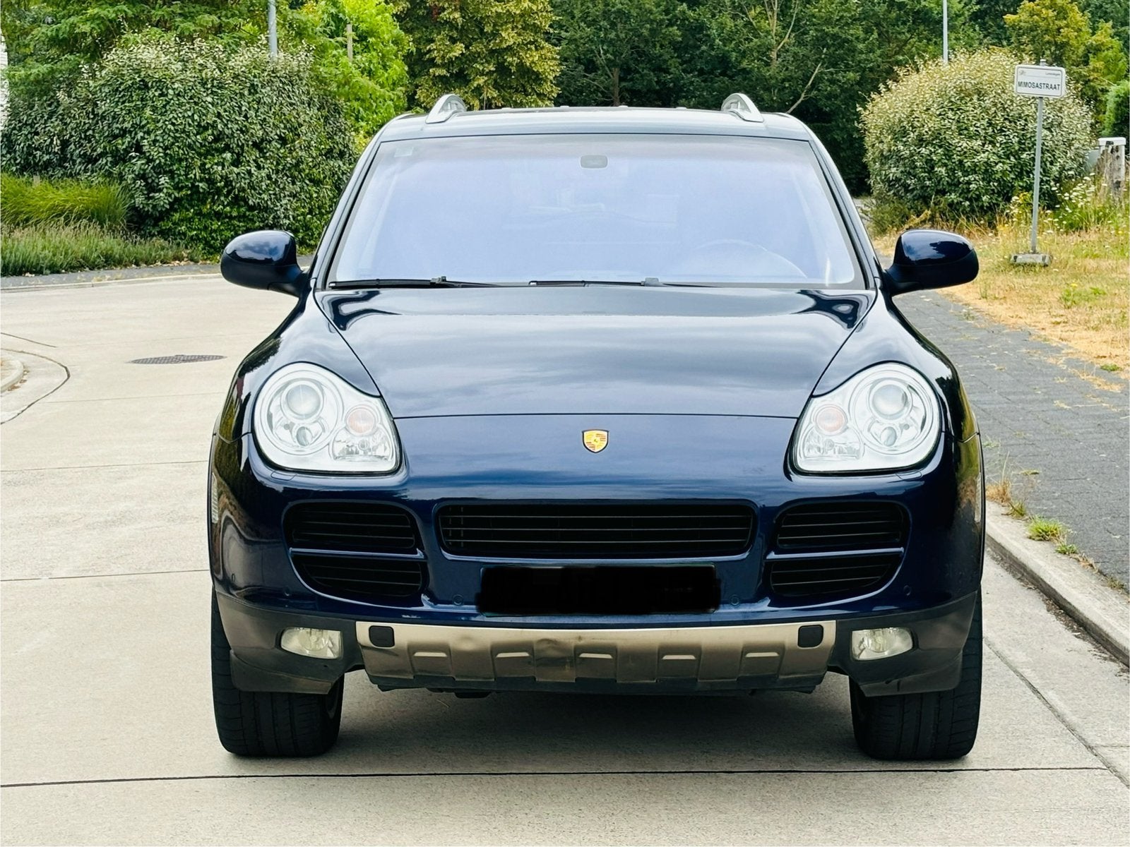 PORSCHE CAYENNE 4.5S V8 LICHT VRACHT 150€ TAX 155000KM, Autos, Cuir, Cayenne, Achat, Noir
