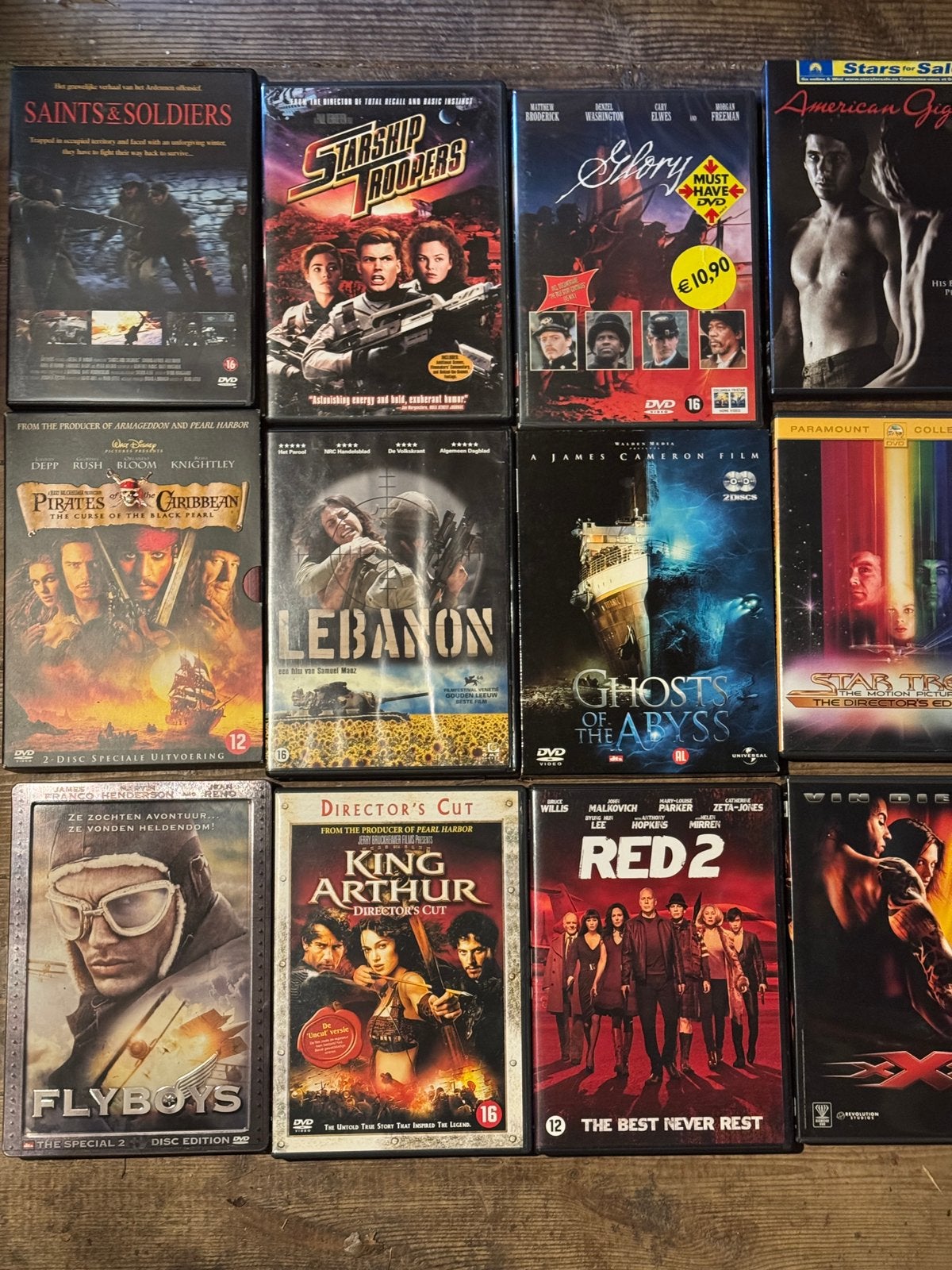 Lotprijs 12 DVDs, Cd's en Dvd's, Ophalen of Verzenden, Zo goed als nieuw