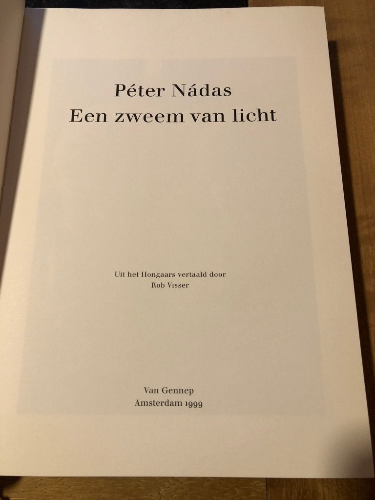 Zweem van licht - Peter Nadas *Fotoboek*, Livres, Art & Culture | Photographie & Design, Enlèvement ou Envoi, Peter Nadas, Comme neuf