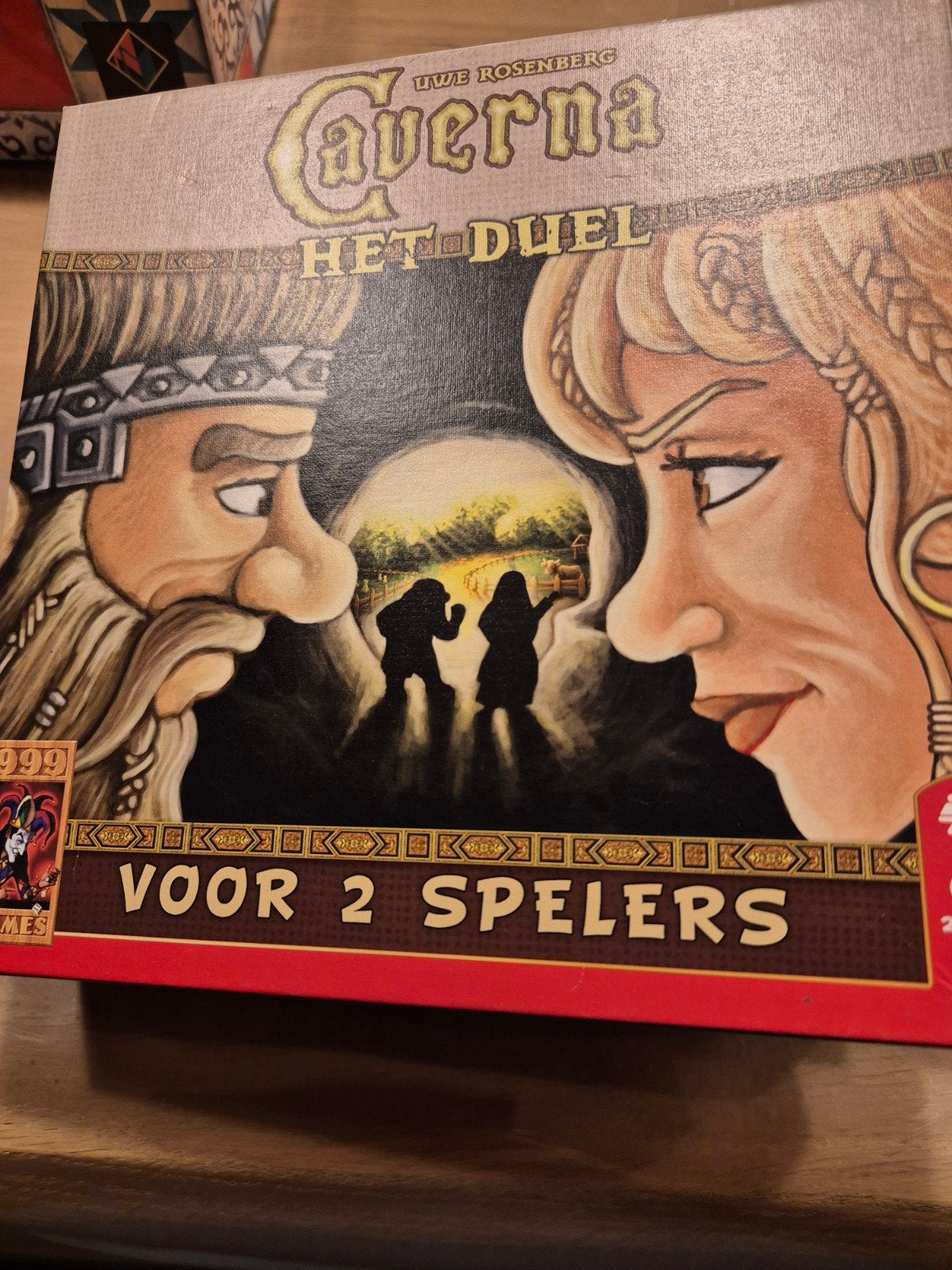 Caverna het duel, Een of twee spelers, Ophalen, Zo goed als nieuw, 999 games
