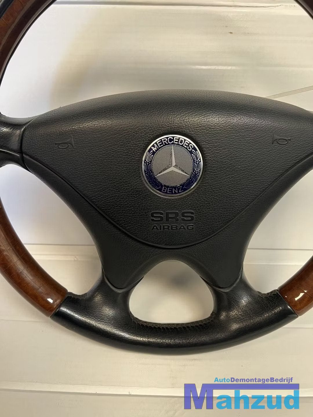 MERCEDES SLK R170 hout stuurwiel stuur met airbag 96-04, Gebruikt, Mercedes-Benz AG, Mercedes-Benz, Mercedesstrasse 120
70372  Stuttgart, DE