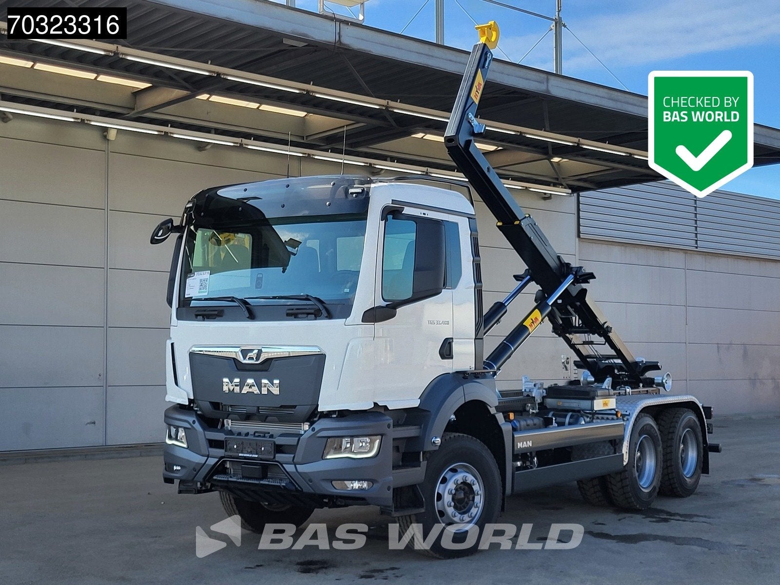 MAN TGS 33.480 6X4 NEW! HYVA 20-53-S Big-Axle 3900mm WB Full, Achat, Euro 6, Entreprise, 480 ch