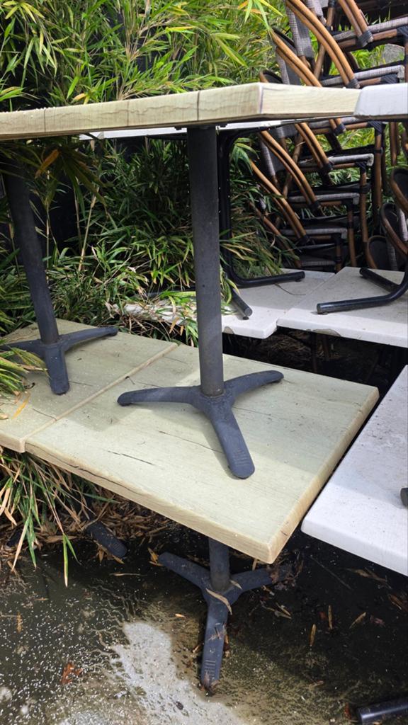 Verschillende terrasstafels tuin horeca cafe bar lot partij, Ophalen of Verzenden