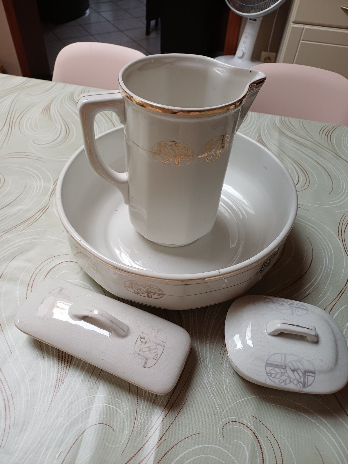 Lampetset, Ophalen