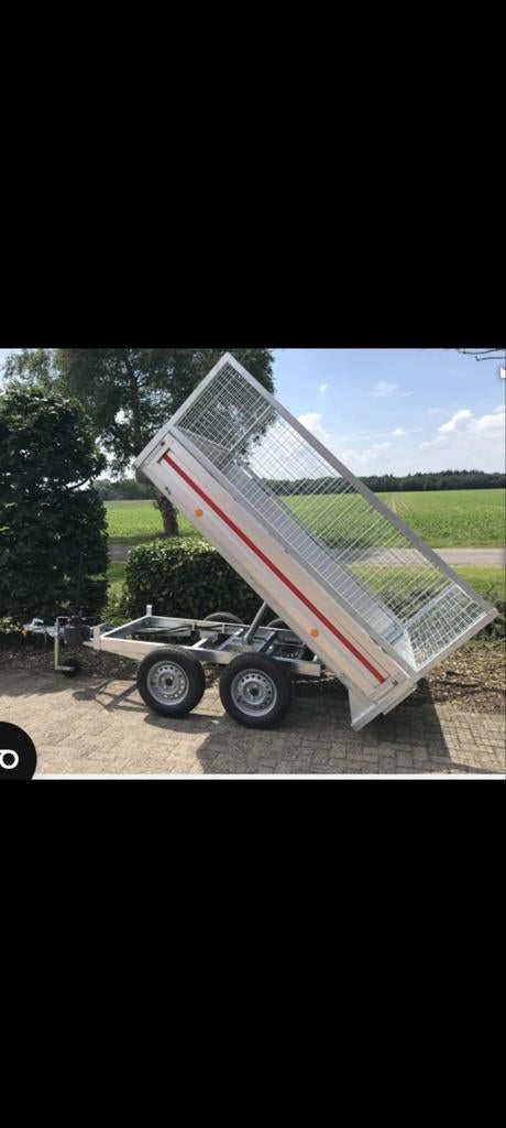 TE HUUR ongeremde kipper, Ophalen, Gebruikt