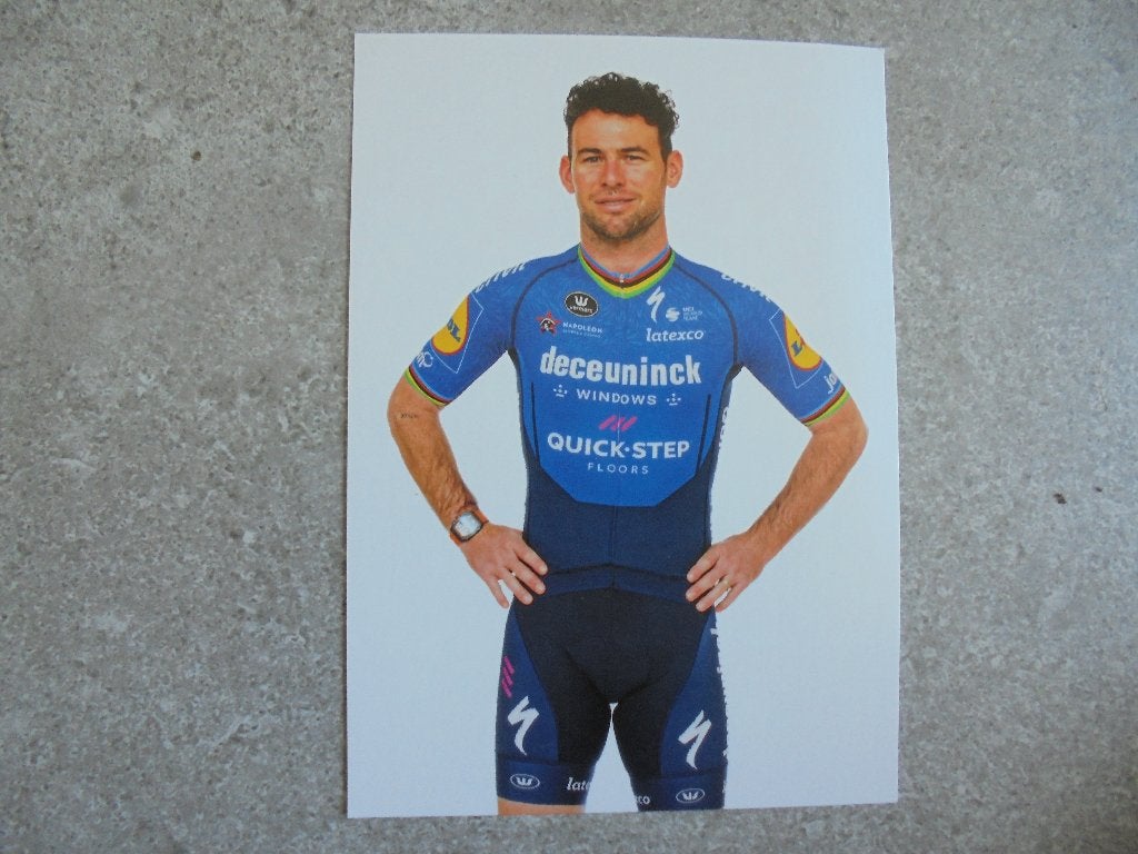 Wielerfoto MarK Cavendish, Verzenden