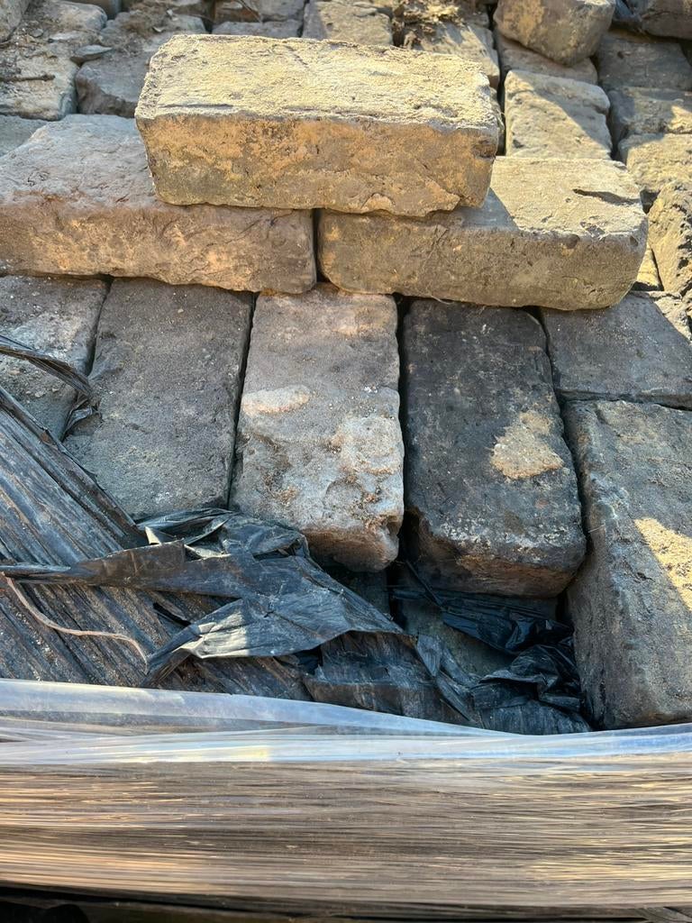 Blauwe paepesteen, Doe-het-zelf en Bouw, Metselstenen, Ophalen, Gebruikt, Bakstenen