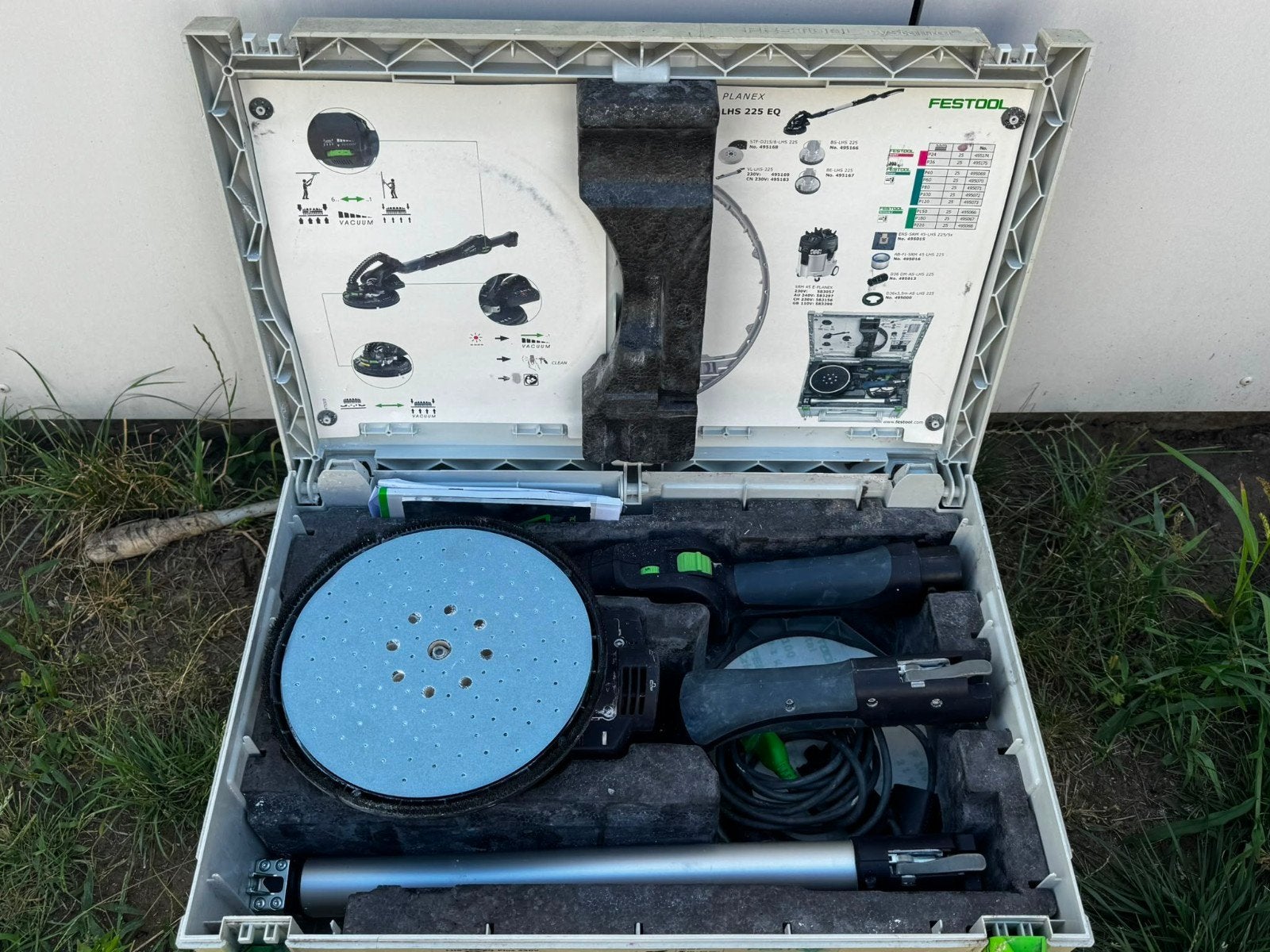 Festool Planex LHS 225 EQ +Systainer l Werkt Perfect, Doe-het-zelf en Bouw, Meetapparatuur, Ophalen