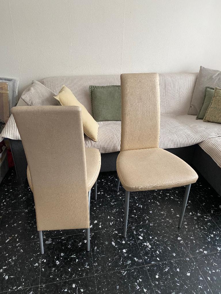 Chaises, Maison & Meubles, Cinq personnes ou plus, Comme neuf, Enlèvement, 50 à 100 cm