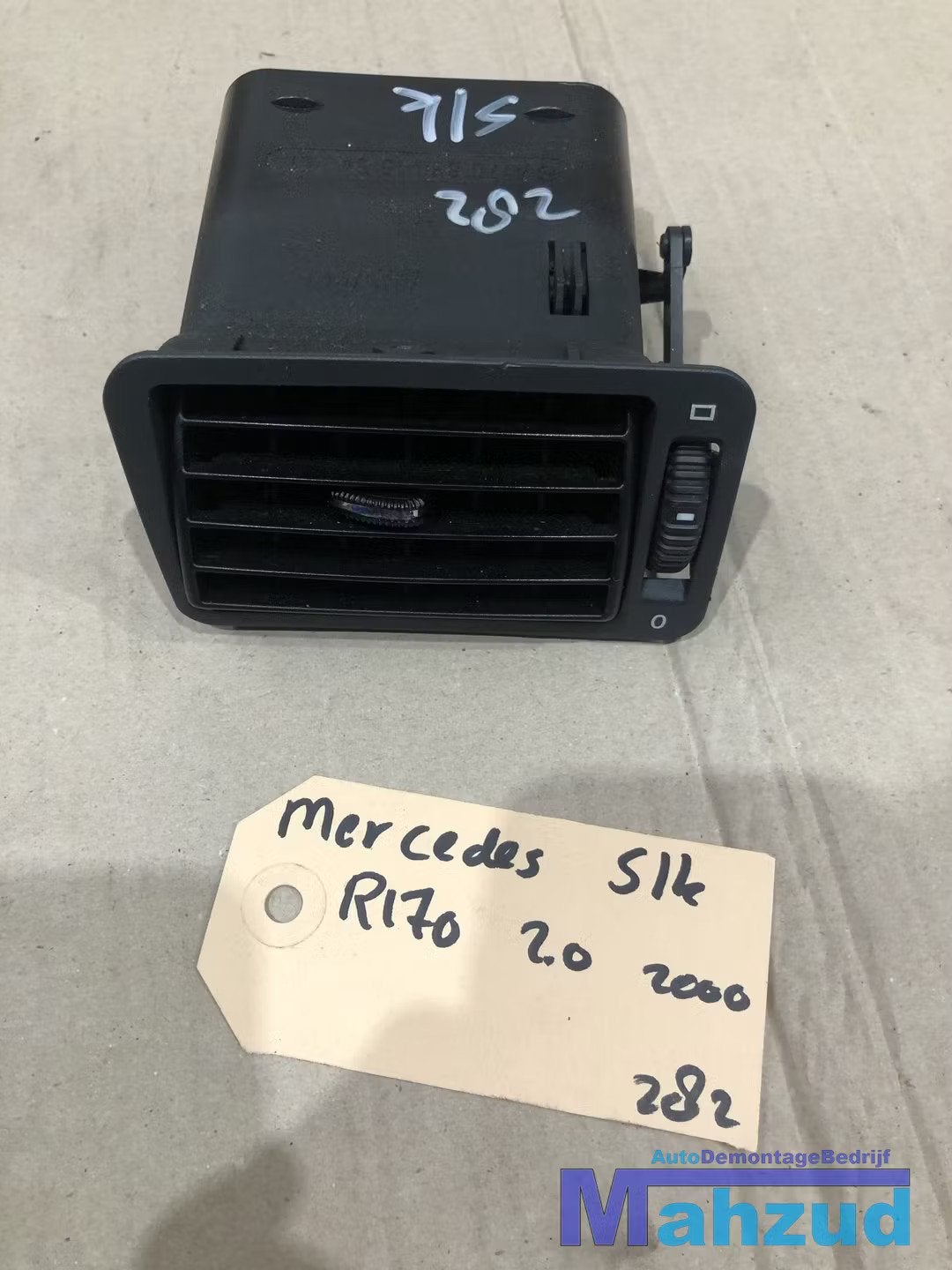 MERCEDES SLK R170 Luchtrooster LINKS dashboard A1708301554, Auto-onderdelen, Dashboard en Schakelaars, Gebruikt, Mercedes-Benz AG