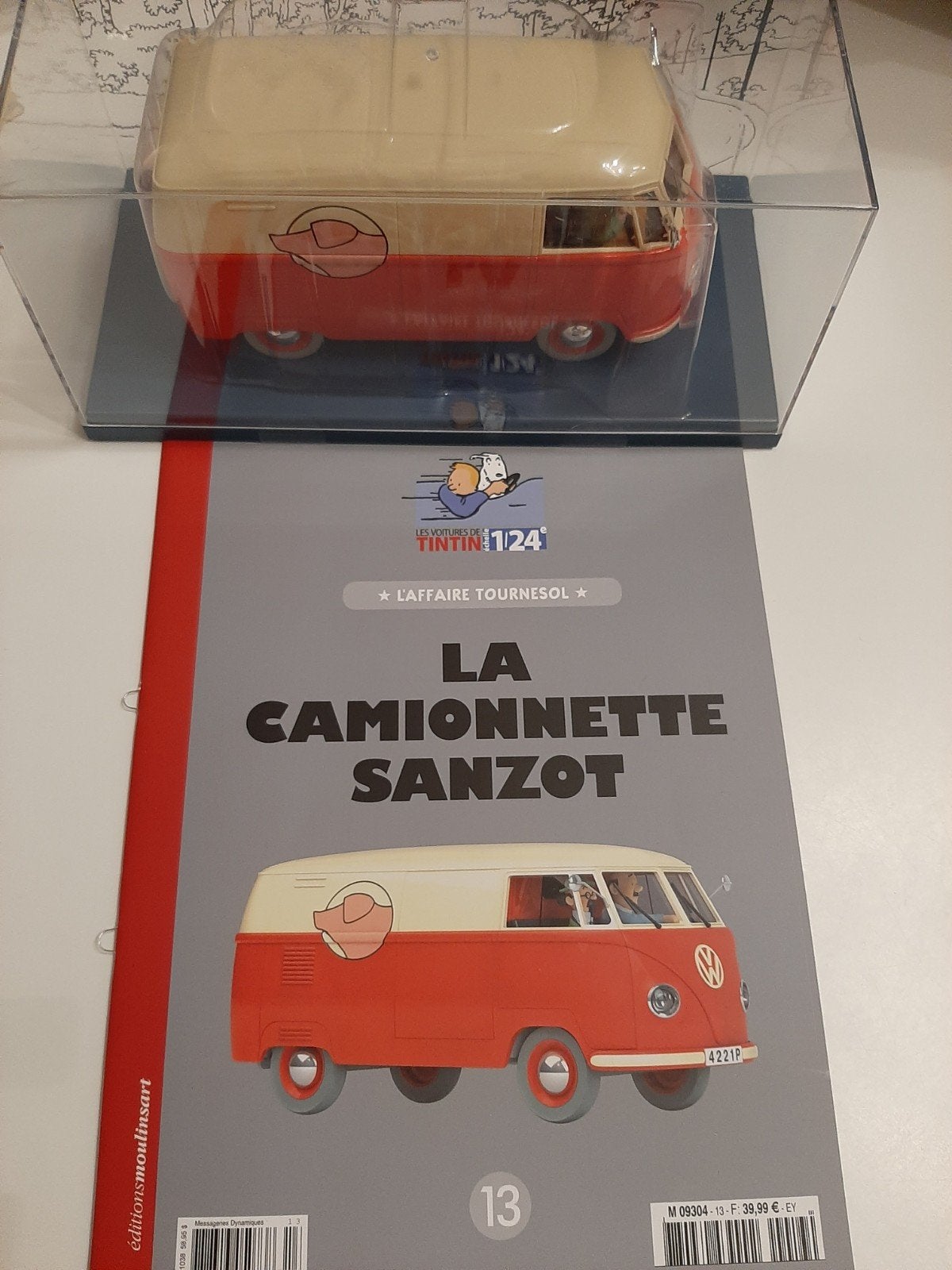 De bestelwagen van Sanzot 1/24, Hobby en Vrije tijd, Ophalen of Verzenden