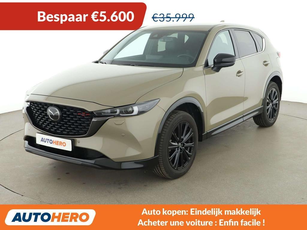 Mazda CX-5 2.0 SKYACTIV-G Mild-Hybrid Homura 2WD (bj 2024), Auto's, Mazda, Te koop, CX-5, 360° camera, ABS, Adaptive Cruise Control