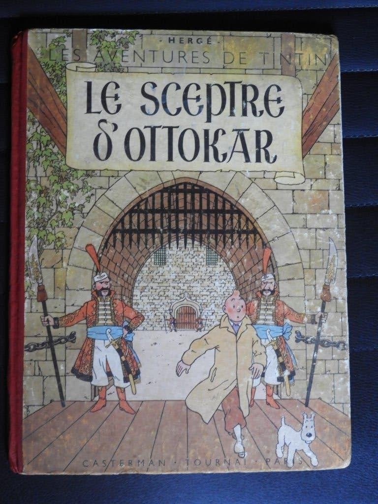 Tintin : Le Sceptre d'Ottokar / EO couleur, Une BD, Enlèvement ou Envoi, Utilisé, Hergé