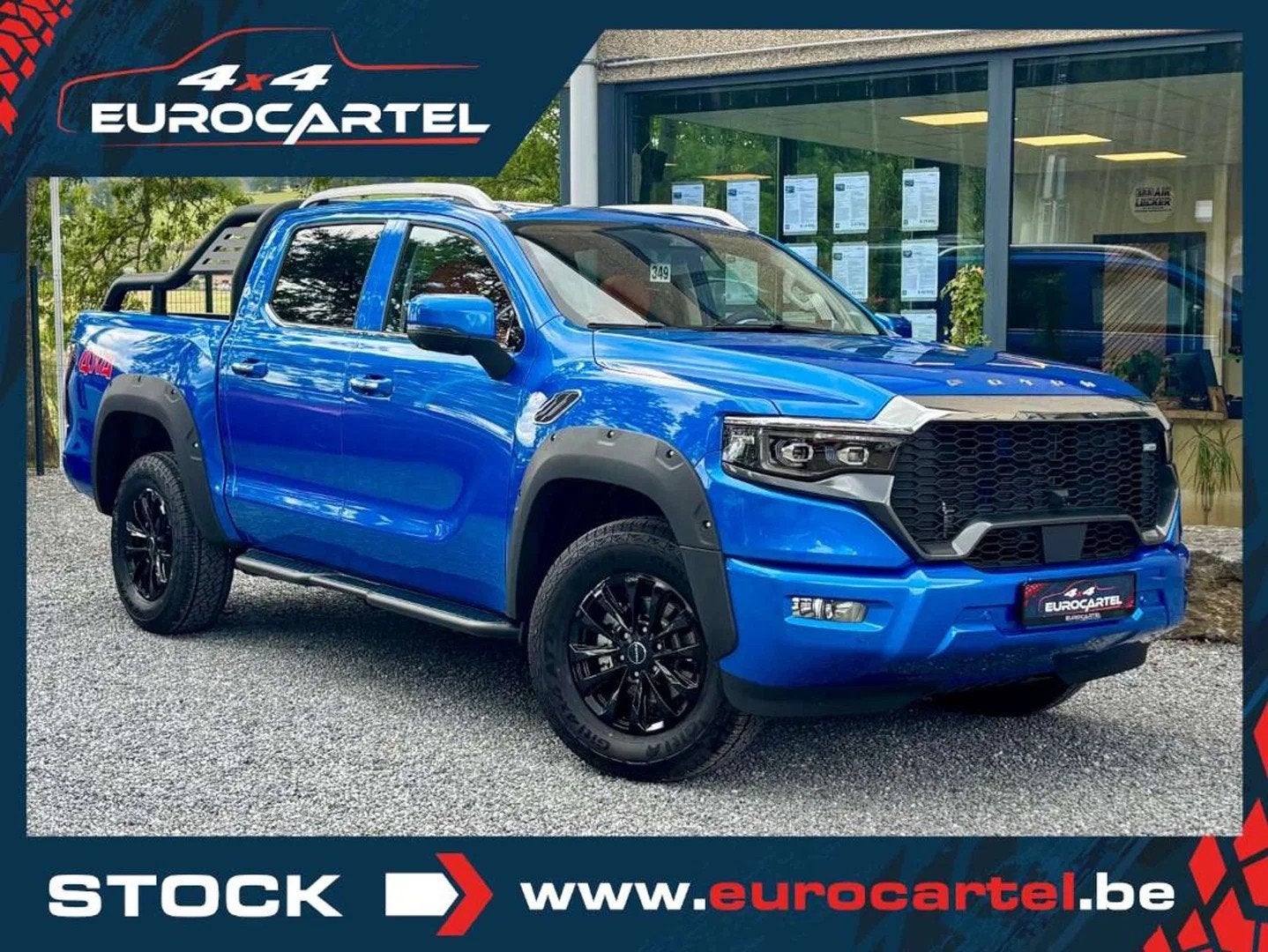 Foton Tunland V9 2.0 Diesel Hybrid 160 CV 4X4 | 37181 € HT, Cuir, Achat, 4 portes, Entreprise