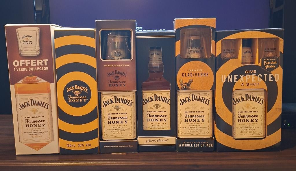 Jack Daniel's Honey boîte carton, Ophalen, Nieuw