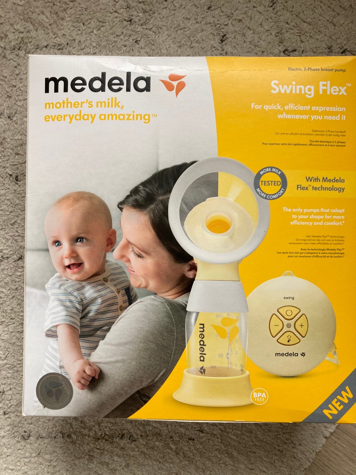 Medela Swing Flex, Ophalen, Gebruikt, Borstkolf