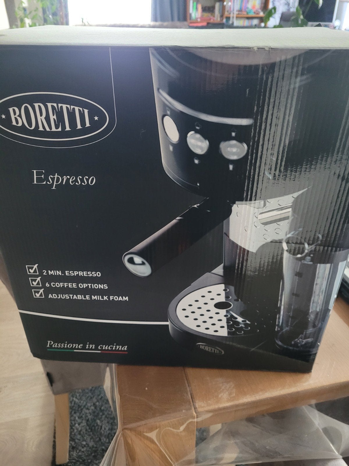 Boretti B400, Gemalen koffie