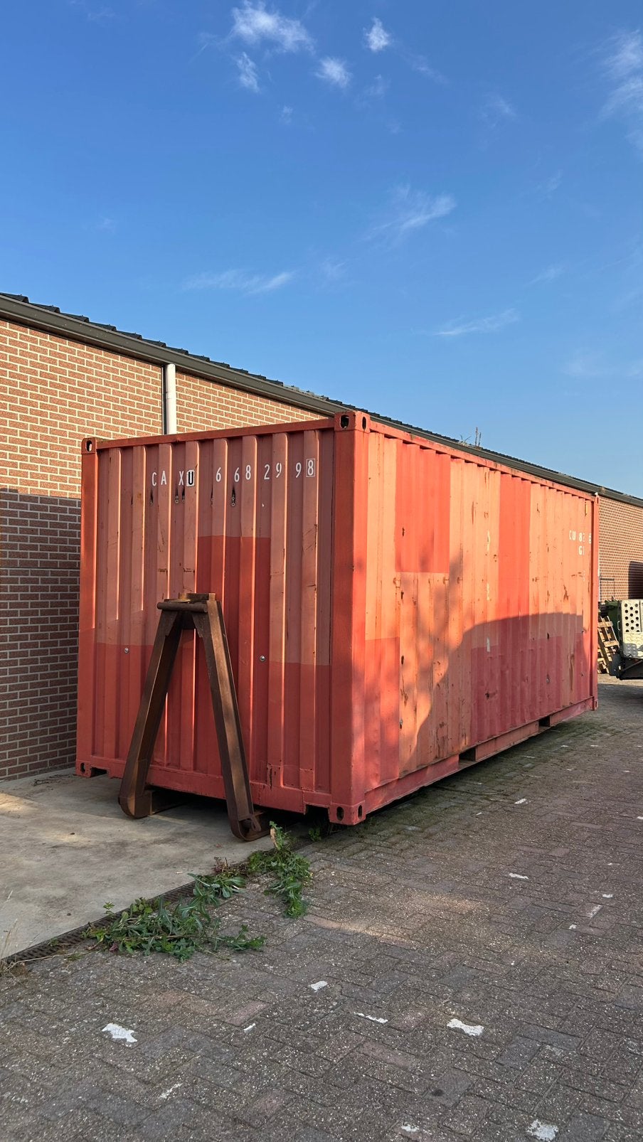 20 ft container, Ophalen of Verzenden