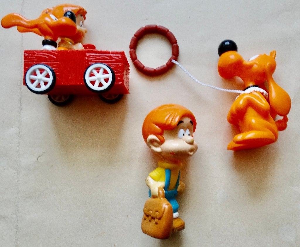 BOULE et BILL - lot de 3 figurines QUICK, Enlèvement ou Envoi, Comme neuf, Autres types