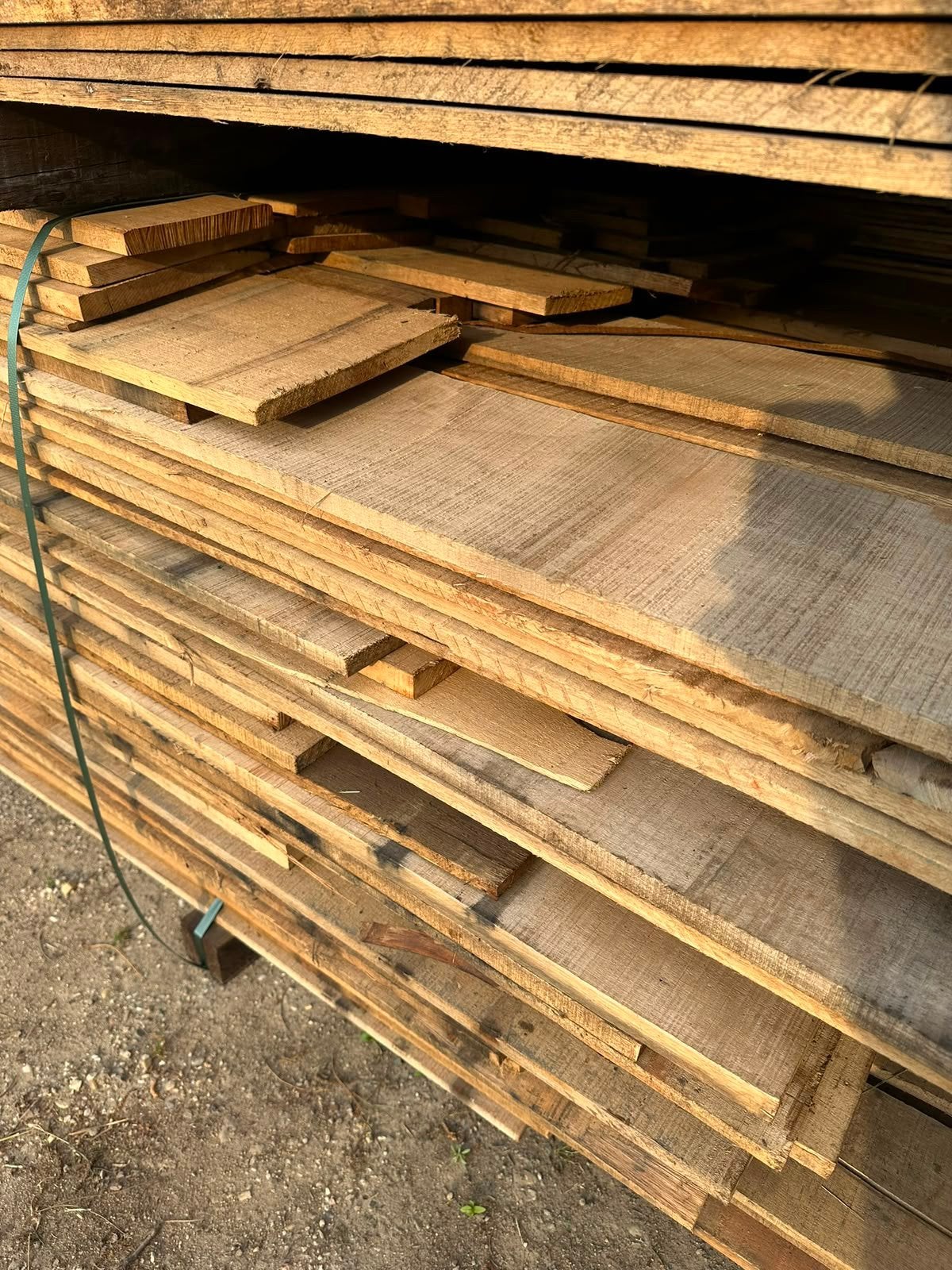 Hoogwaardig Mahoniehout €10,- per m², Ophalen, Gebruikt, Minder dan 25 mm, Plank
