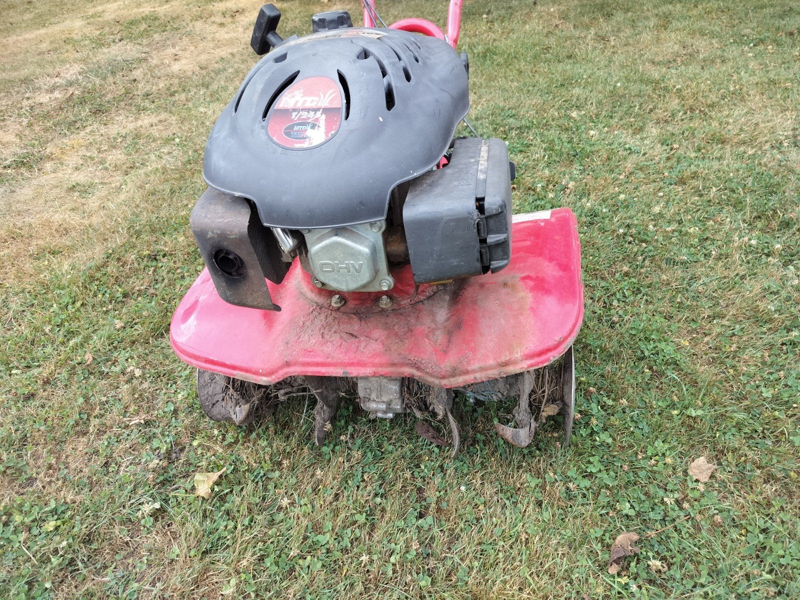 motoculteur MTD en état de fonctionnement, Ophalen