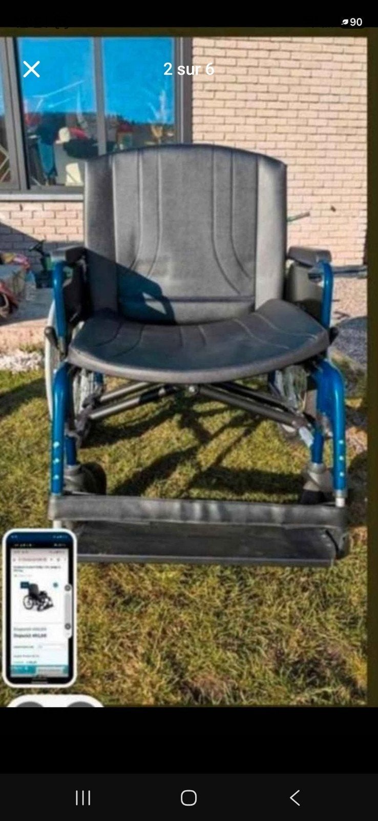 chaise roulante éclipse xxl, Divers, Enlèvement ou Envoi