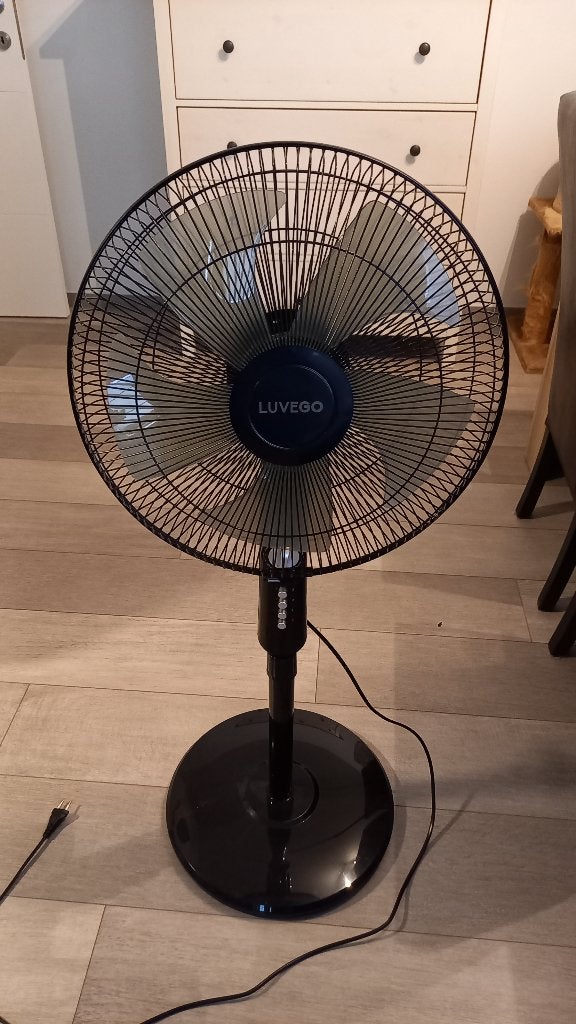 Ventilateur LUVEGO, Electroménager, Enlèvement, Comme neuf, Ventilateur de trépied